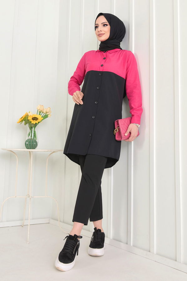 Tunik Fuşya - 11592