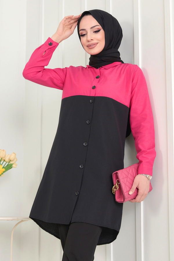 Tunik Fuşya - 11592