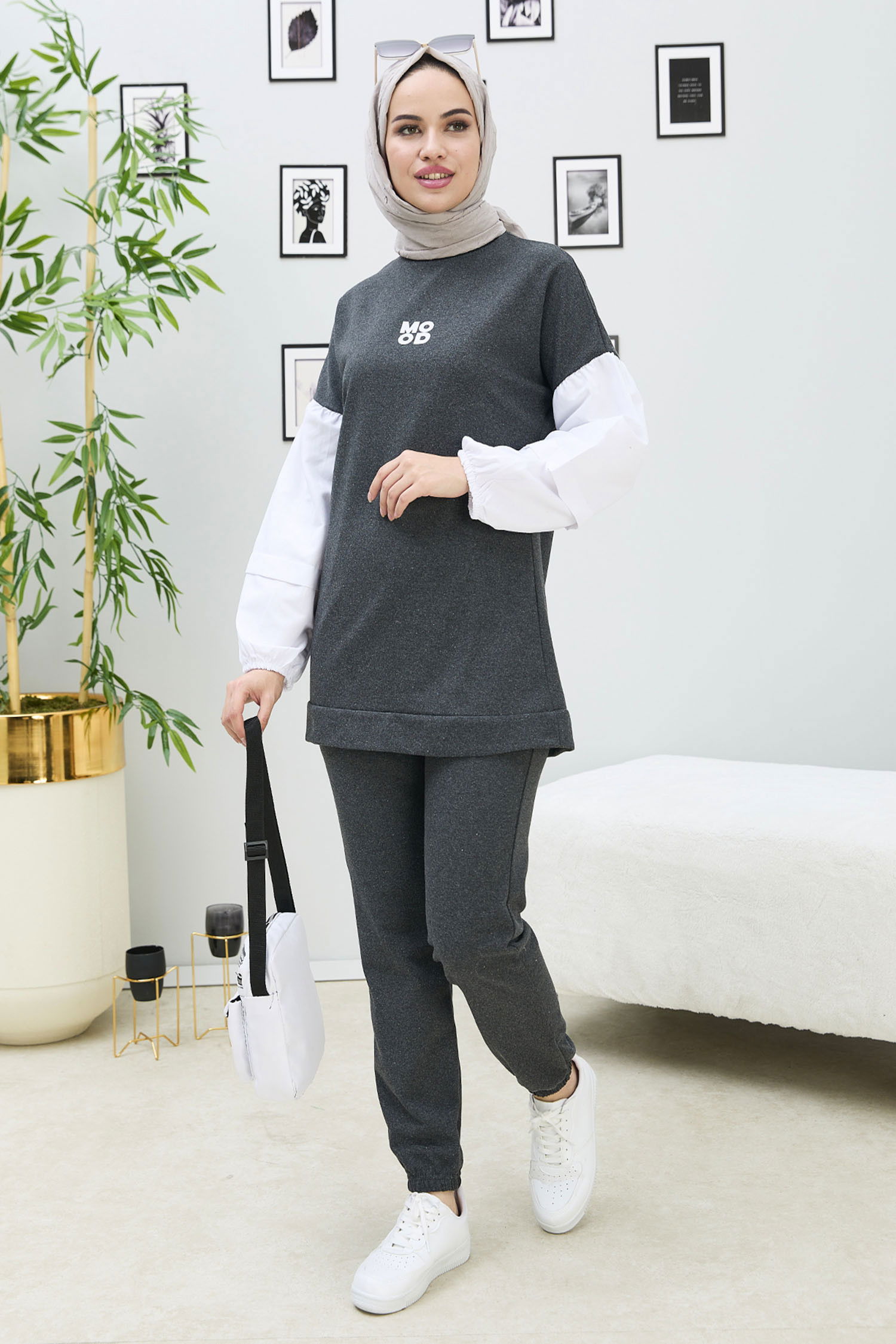 TUNIK PANTOLON Antrasit - 3087