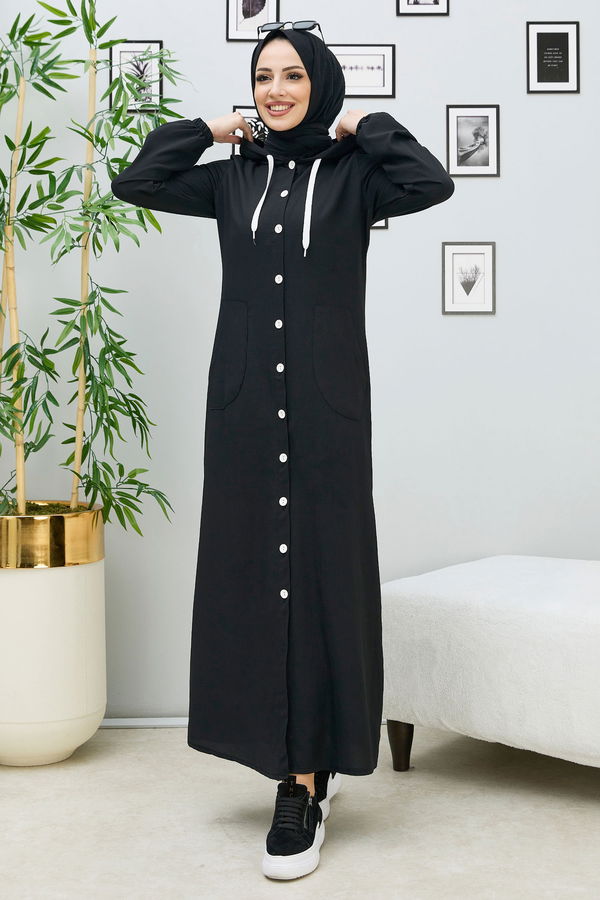 Elbıse Siyah - 3552
