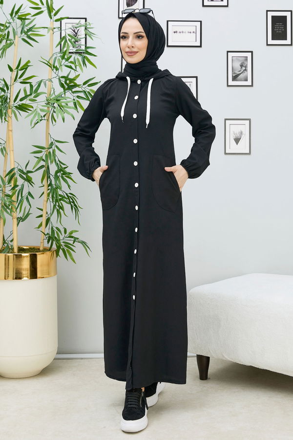 Elbıse Siyah - 3552
