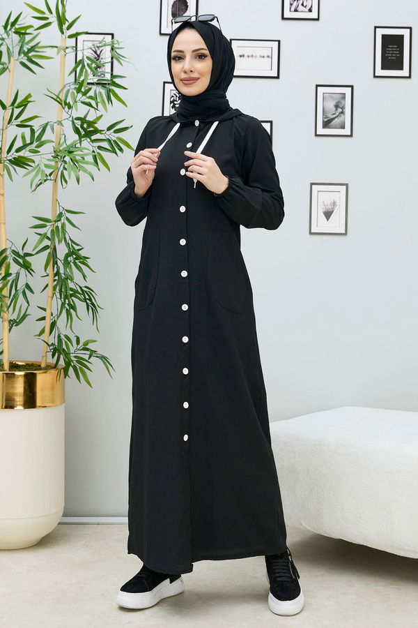 Elbıse Siyah - 3552