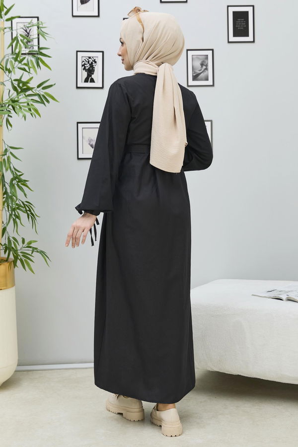 Elbise Siyah - 3558