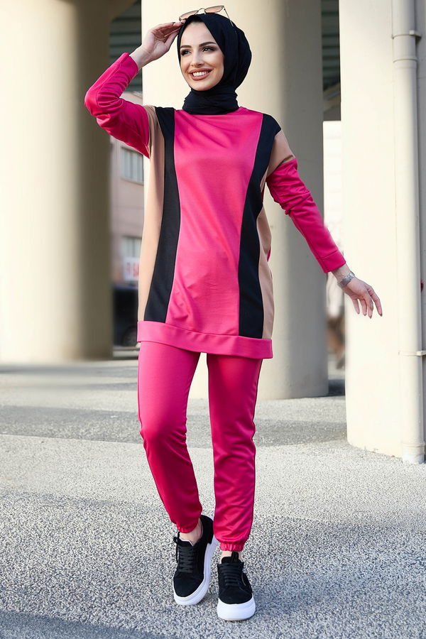 Tunik Pantolon Fuşya - 11302