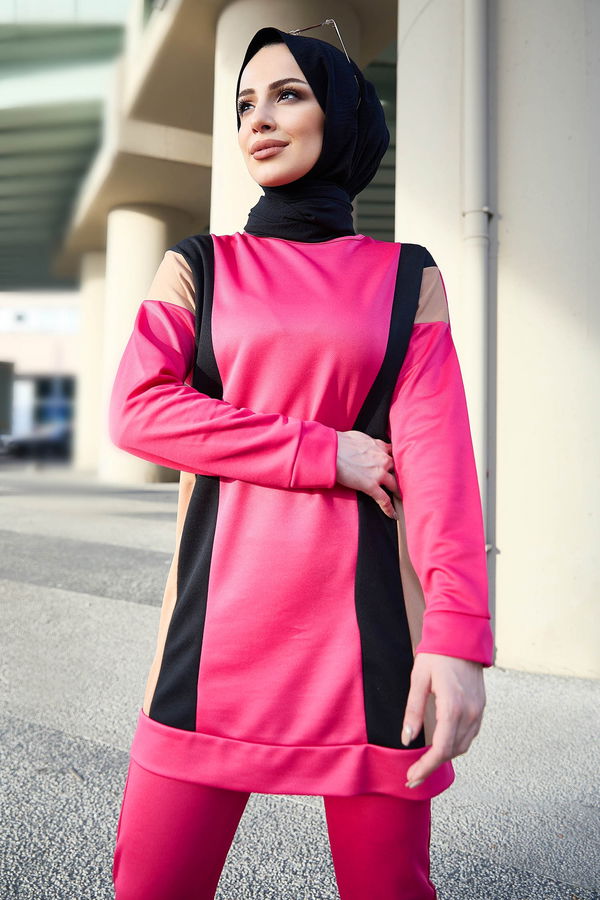 Tunik Pantolon Fuşya - 11302