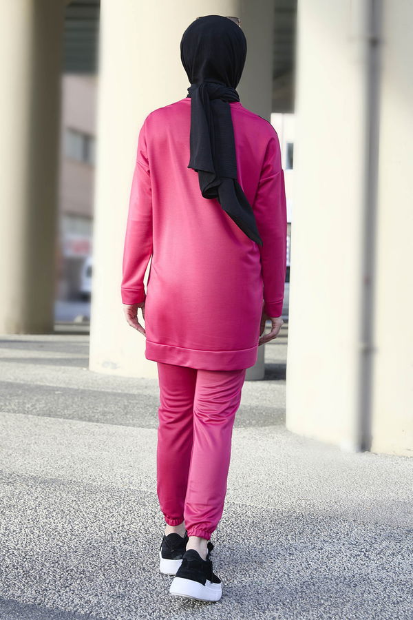 Tunik Pantolon Fuşya - 11302