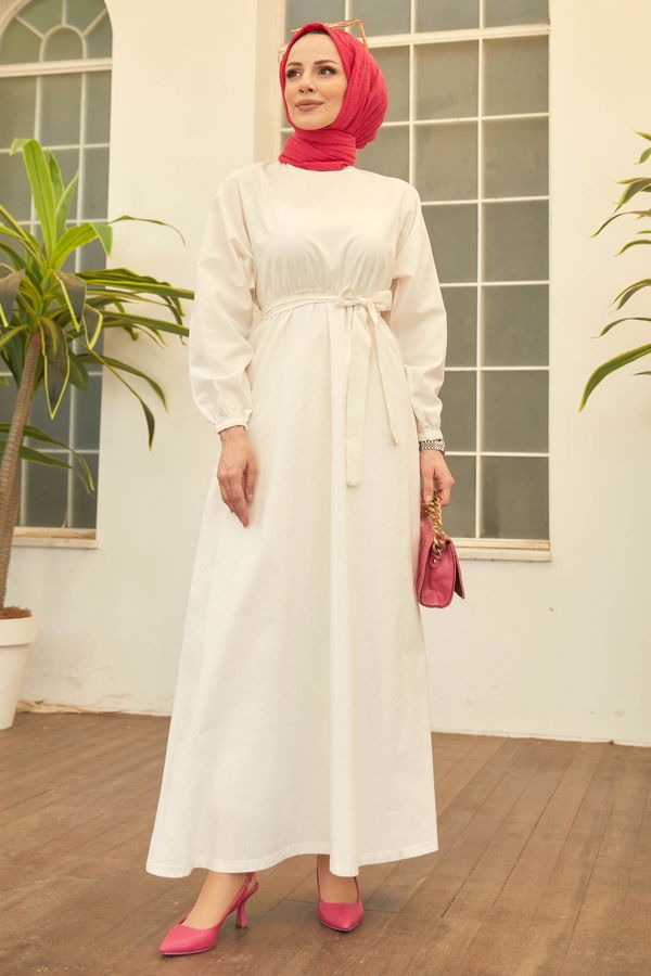 Elbise Beyaz - 11413