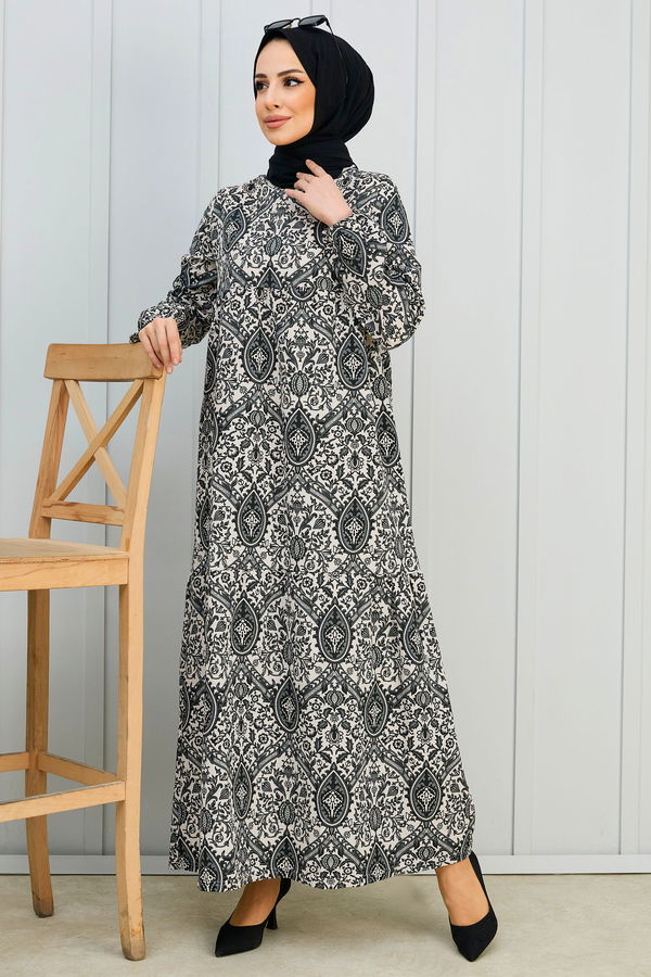 Elbise Siyah - 10380 SİYAH