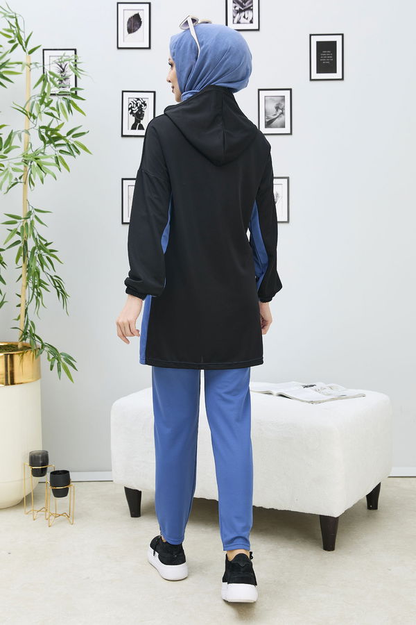 Tunik Pantolon Mavi - 11058