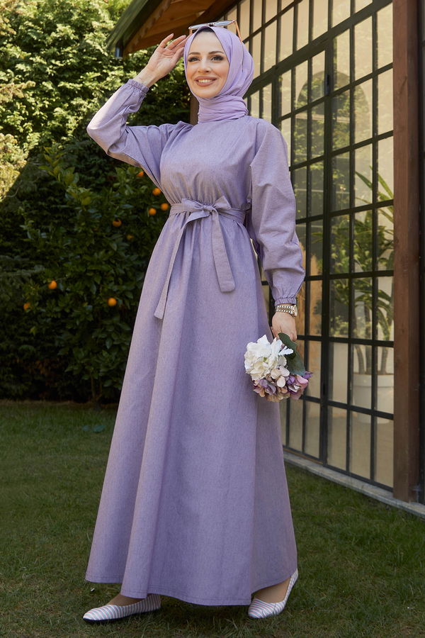 Elbise Lila - 11413