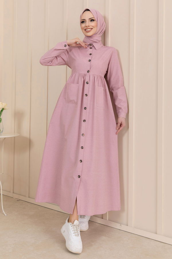 Elbise Pembe - 11425