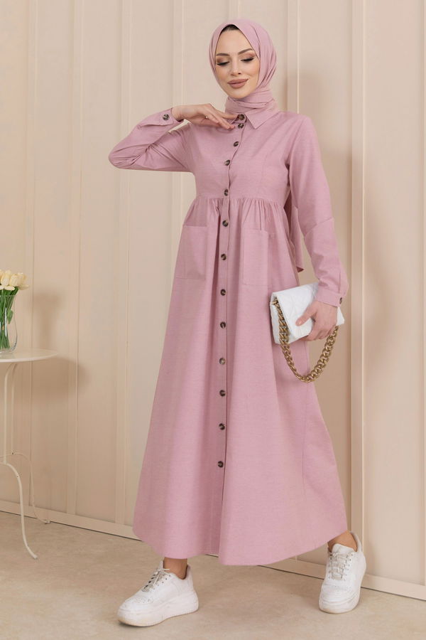 Elbise Pembe - 11425