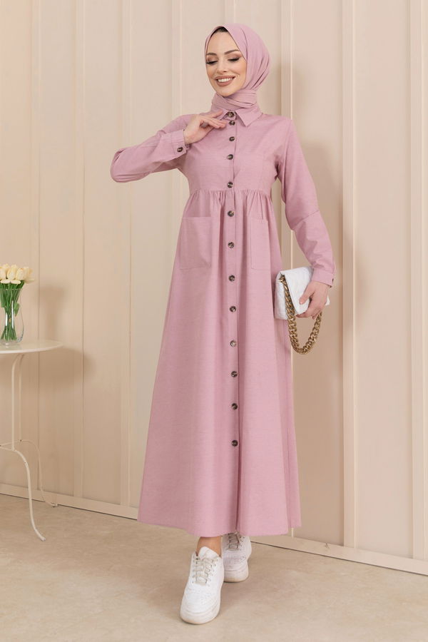 Elbise Pembe - 11425