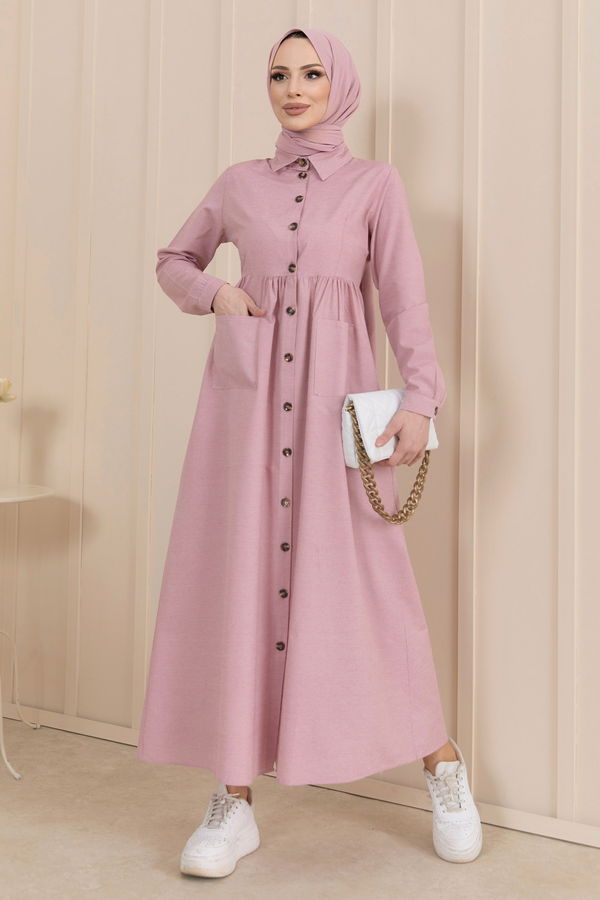 Elbise Pembe - 11425
