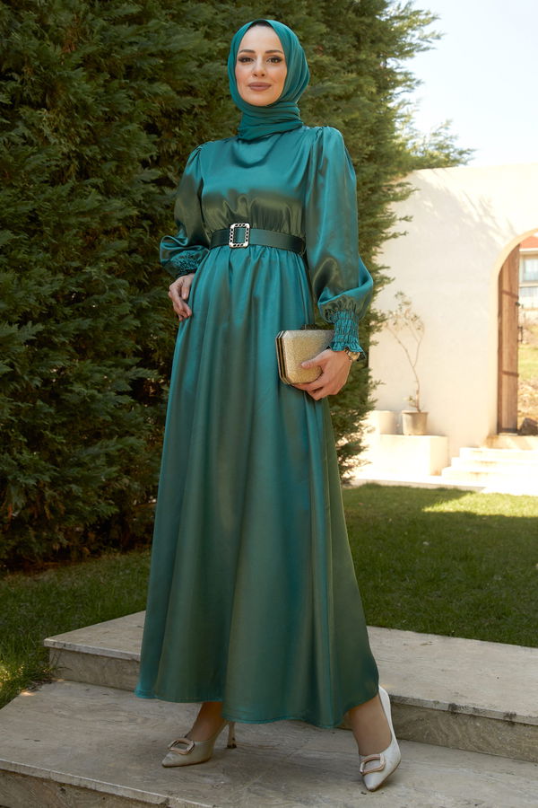 Elbise Yeşil - 11481