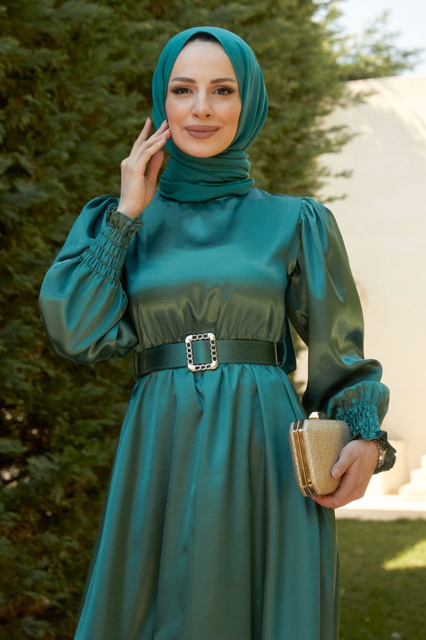 Elbise Yeşil - 11481