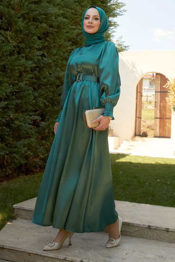 Elbise Yeşil - 11481