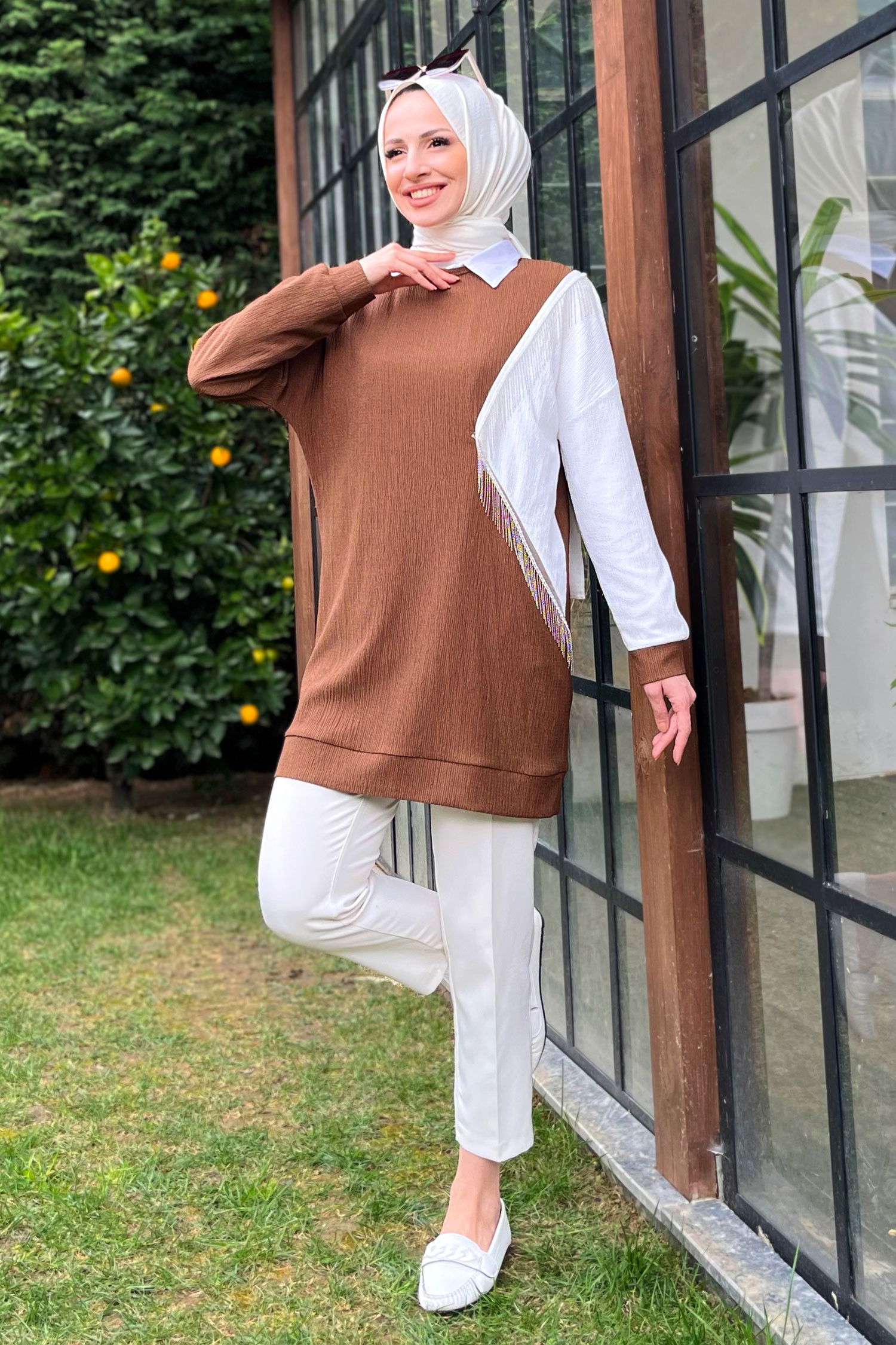 Tunik Kahverengi - 11489
