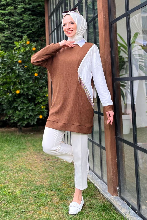 Tunik Kahverengi - 11489