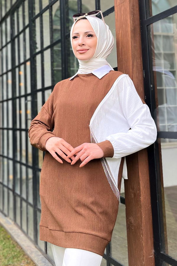 Tunik Kahverengi - 11489
