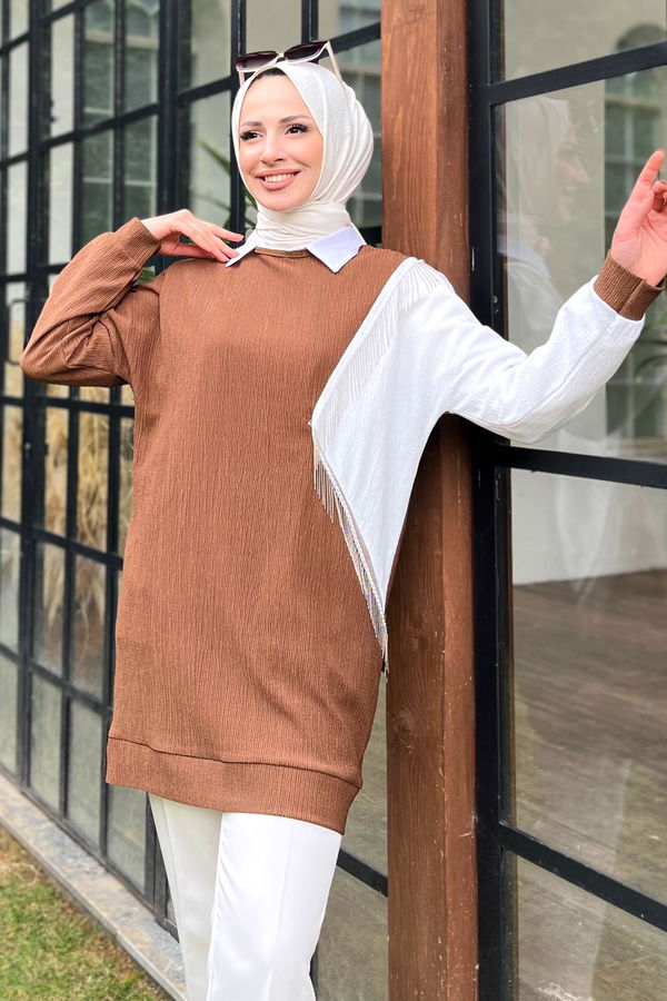 Tunik Kahverengi - 11489