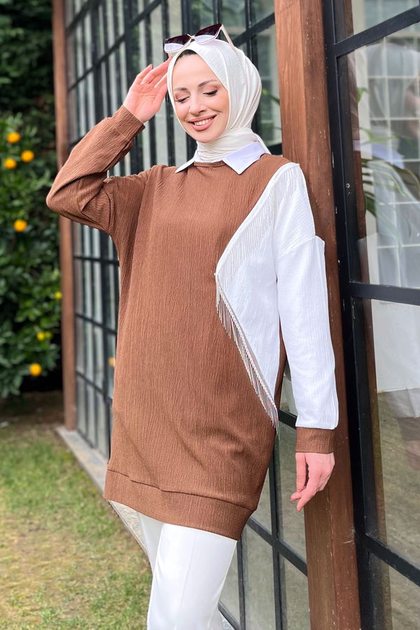 Tunik Kahverengi - 11489