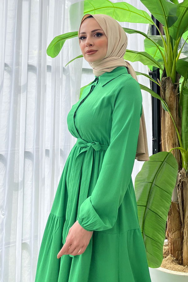 Elbise Yeşil - 11492
