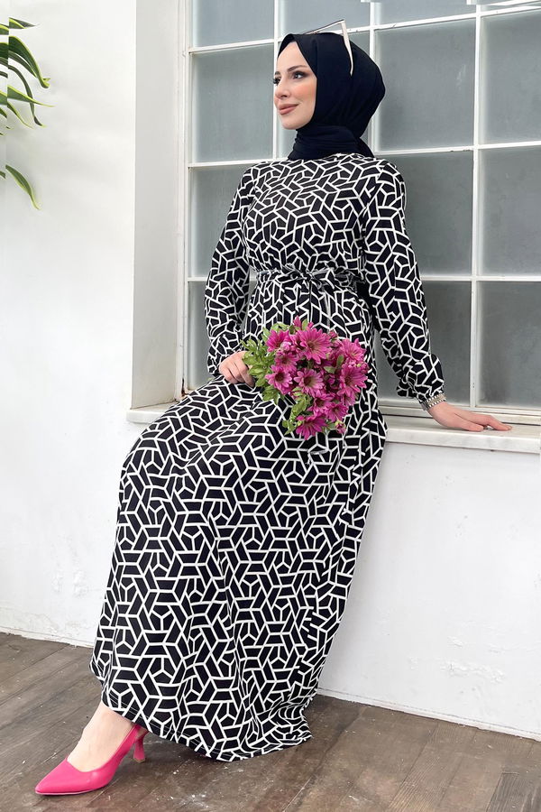 Elbise Siyah - 11556
