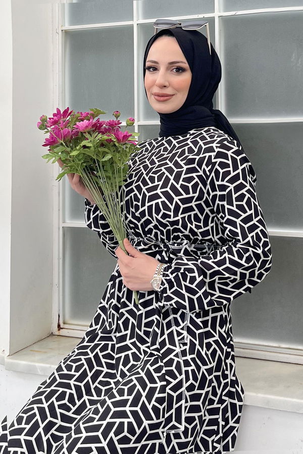Elbise Siyah - 11556