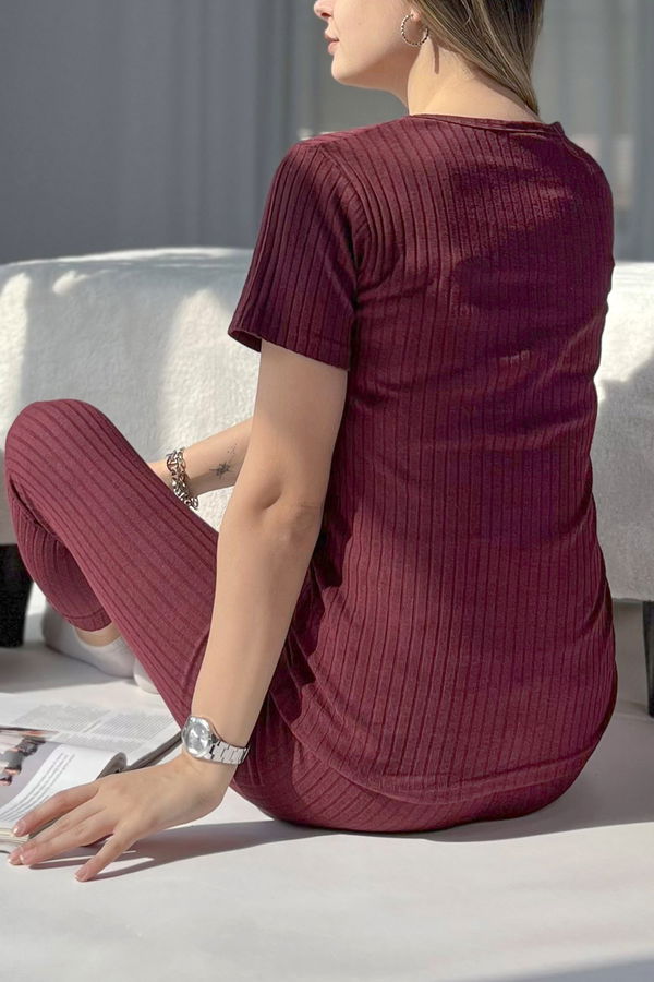 Eşofman Takımı Bordo - 22095