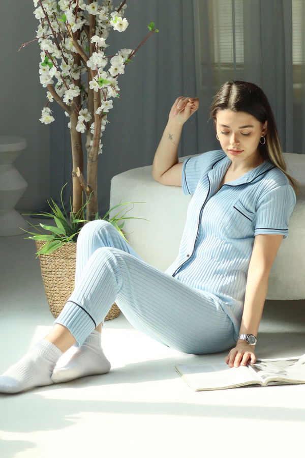 Eşofman Takımı Mavi - 22098 MAVİ