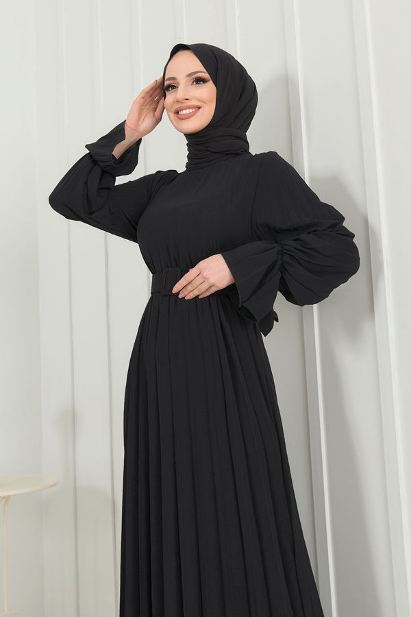 Elbise Siyah - 22187 SİYAH