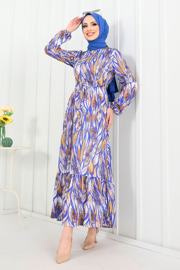 Elbise Mavi - 22305 MAVİ