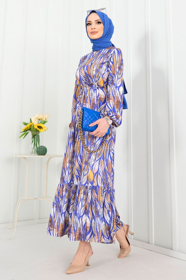 Elbise Mavi - 22305 MAVİ
