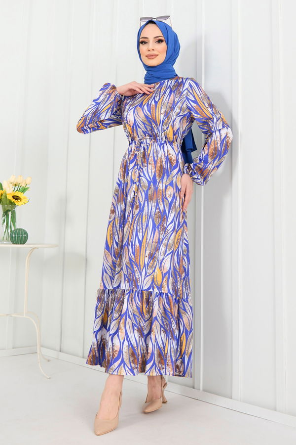 Elbise Mavi - 22305 MAVİ