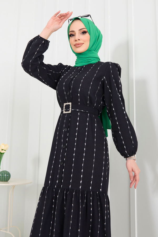 Elbise Siyah - 22308