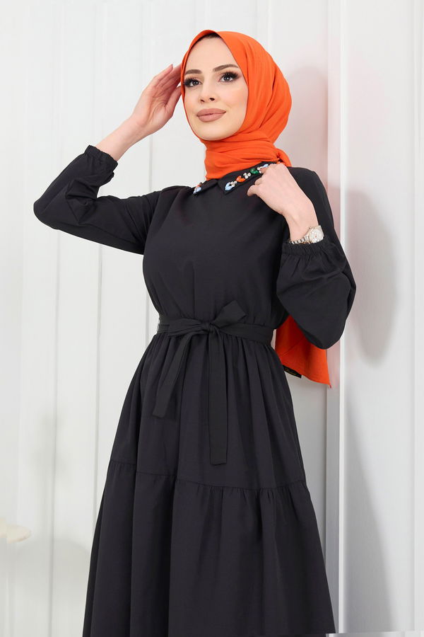 Elbise Siyah - 22321