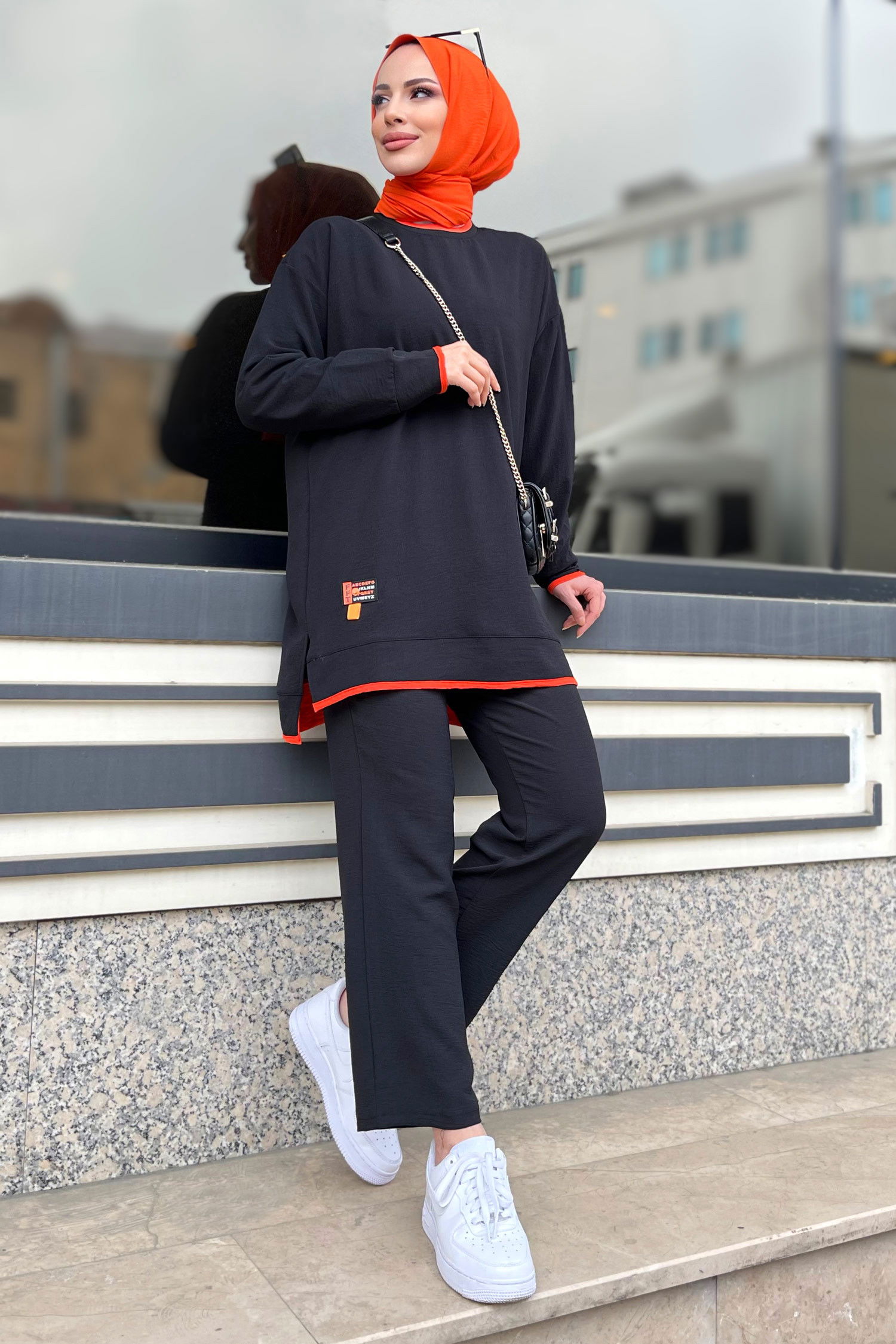 Tunik+Pantolon Turuncu - 22351
