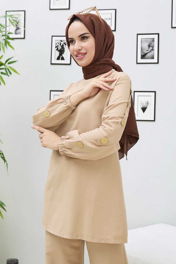 Tunık Pantolon Bej - 2792 BEJ