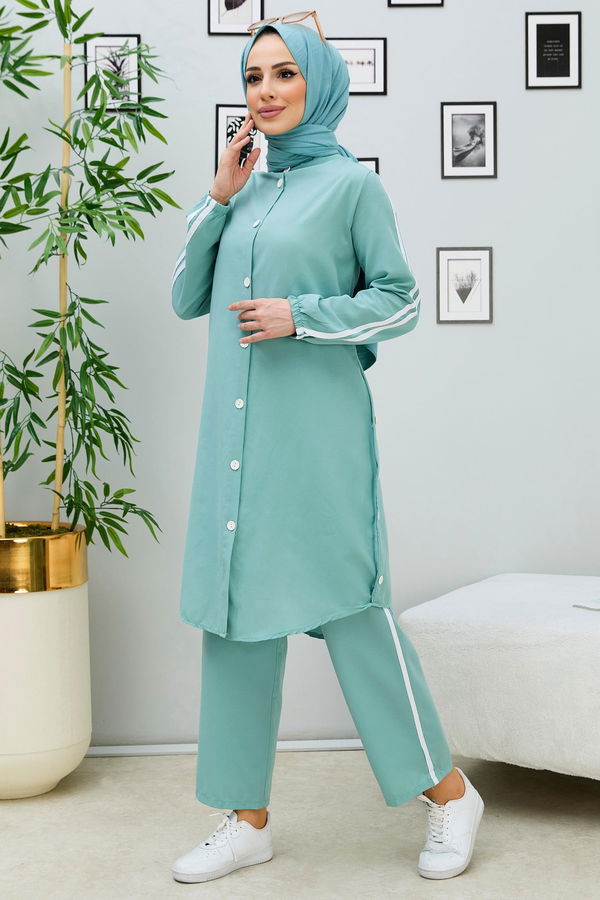 TUNIK PANTOLON Yeşil - 3577