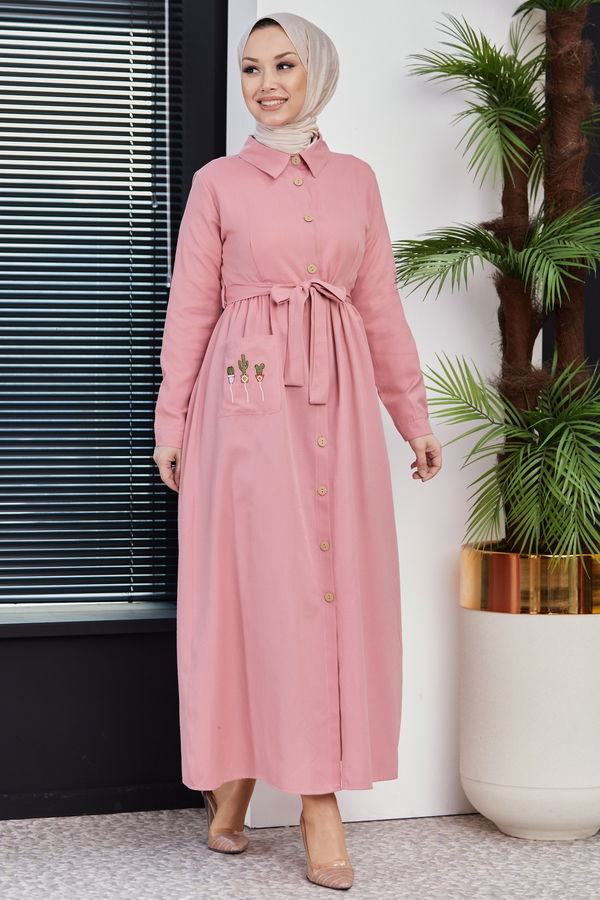 Elbise Pembe - 10301 PEMBE