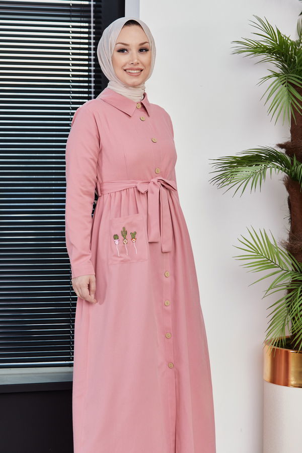Elbise Pembe - 10301 PEMBE