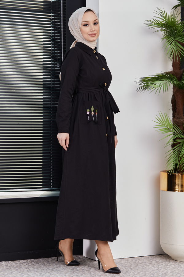 Elbise Siyah - 10301