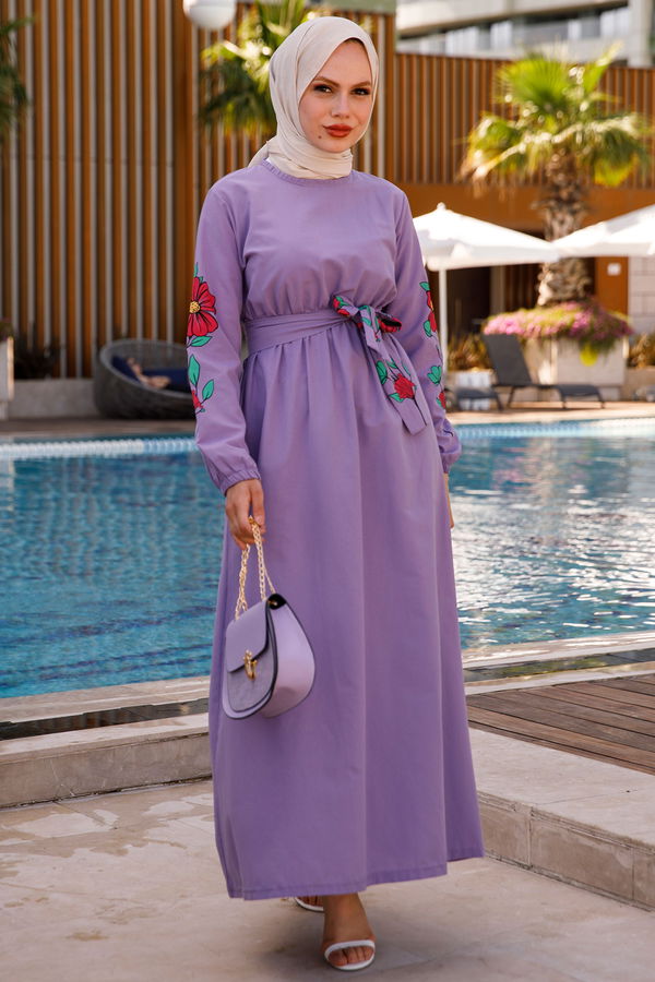 Elbise Lila - 10315 LİLA