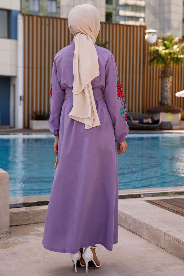 Elbise Lila - 10315 LİLA