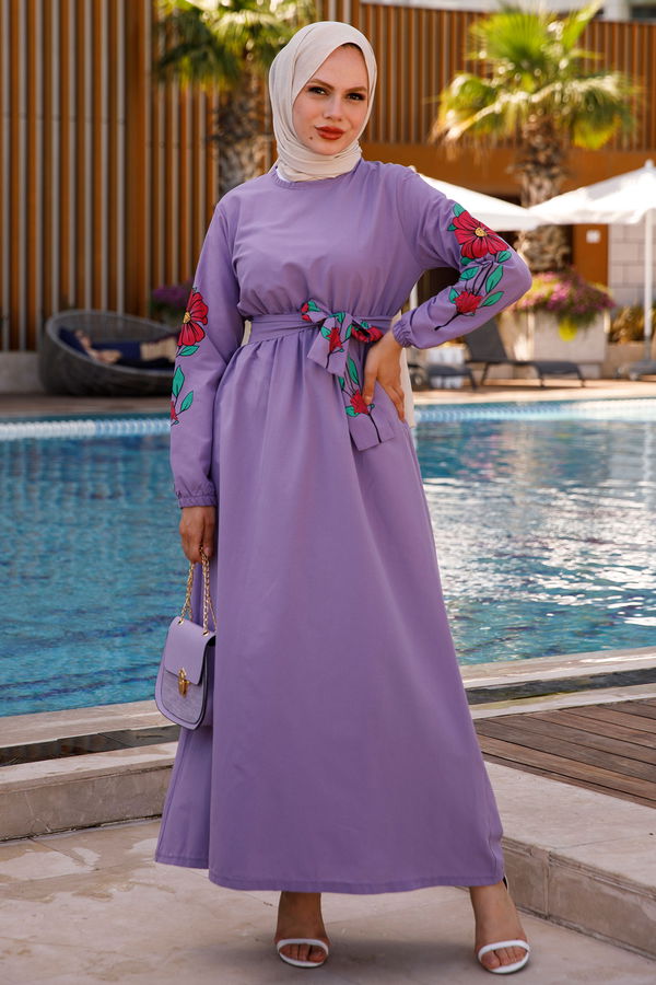 Elbise Lila - 10315 LİLA