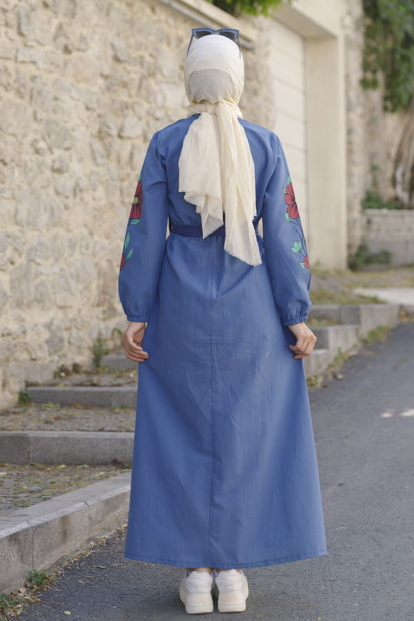 Elbise Mavi - 10315 MAVİ
