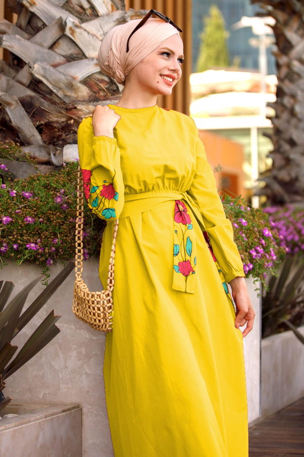 Elbise Sarı - 10315