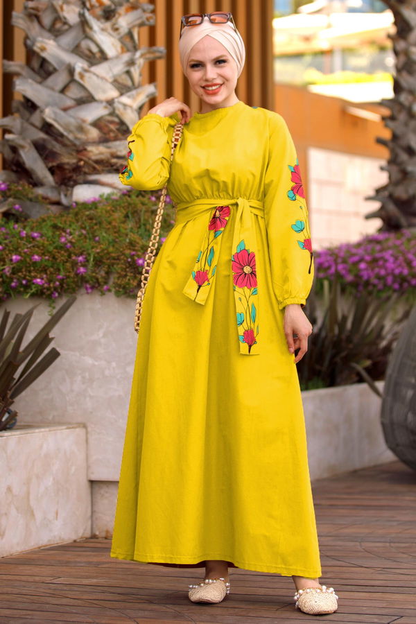 Elbise Sarı - 10315