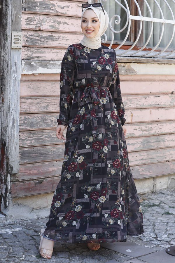 Elbise Siyah - 10352 SİYAH